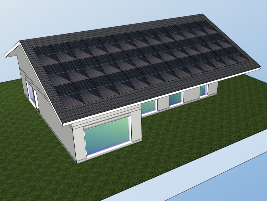 3D PV Planung in CAD